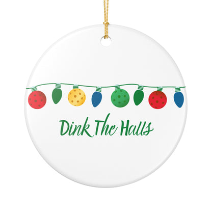 Dink the Halls Christmas Ornament