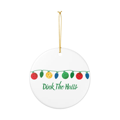 Dink the Halls Christmas Ornament